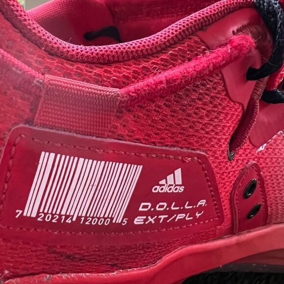 Adidas Dame 7 EXTPLY R.C.O.T.A H68986 Men’s Size 13.5 Basketball Red White Shoes - Picture 6 of 11